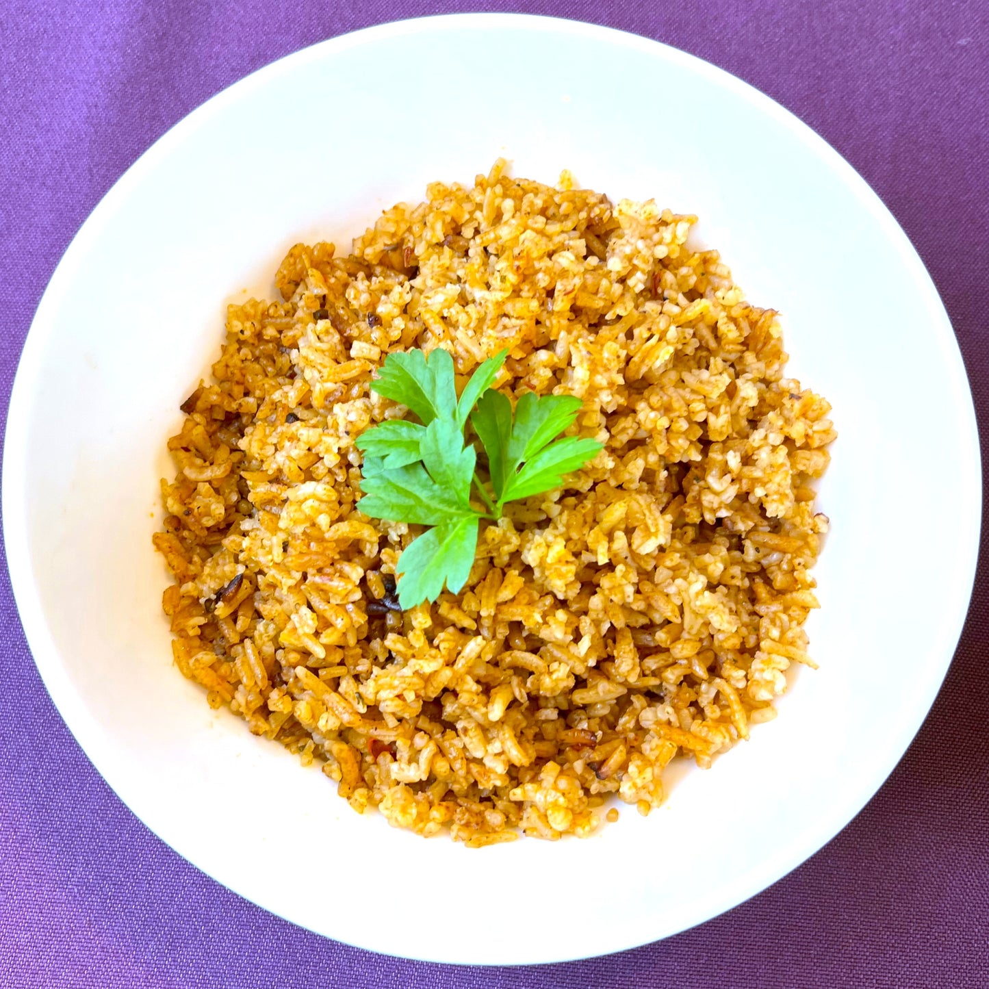 Jollof Rice w Garlic Shrimp NG, NL