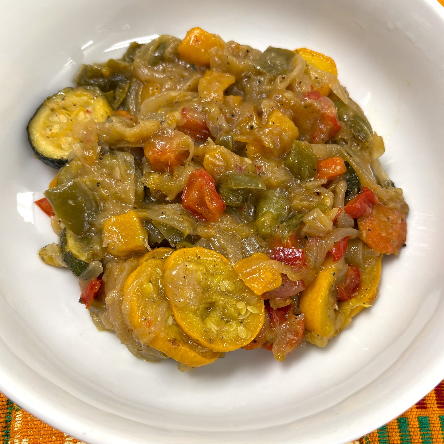 Vegetable Yassa w/ Brown or White Basmati Rice (OG, VG, V)