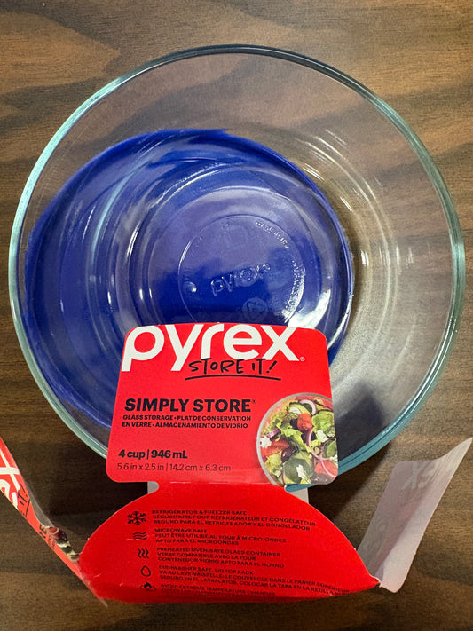 SMALL SIZED ORDER Deposit on a Returnable Small Round Pyrex Container $10.00 DEPOSIT