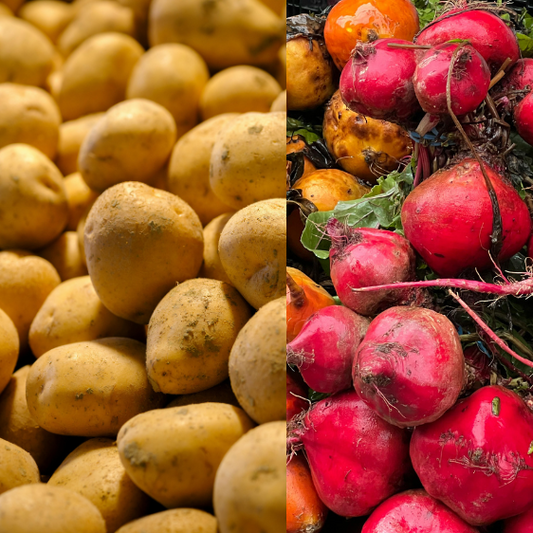 Ethiopian Beets and Potatoes (Key Sir), Vegan main or side dish   VG, V, NG, NL