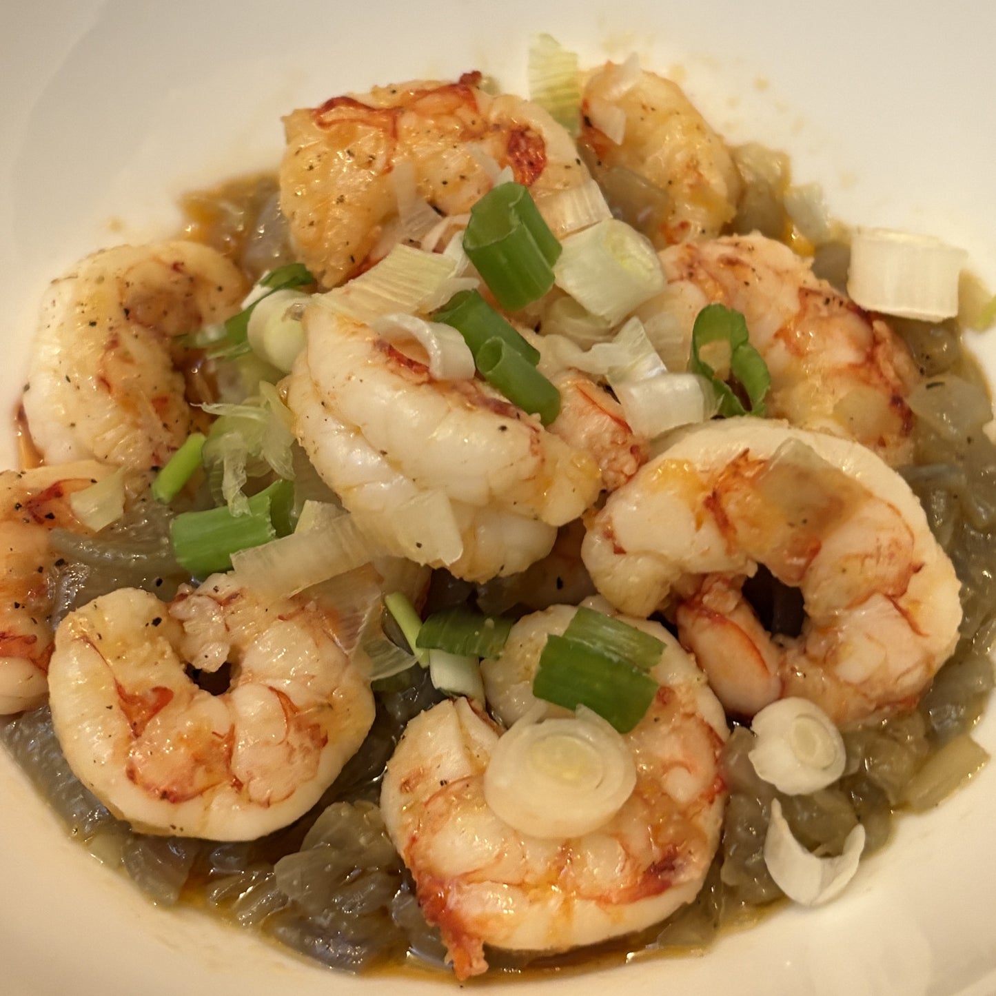 Jollof Fonio w Garlic Wild Caught Shrimp