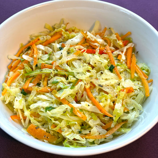 Cabbage Rainbow Sauté    OG, VG, V, NG, NL